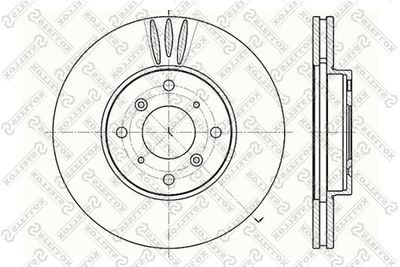 60202625VSX STELLOX Тормозной диск