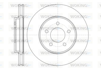 D6137610 WOKING Тормозной диск