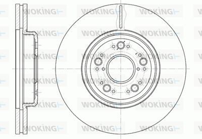 D6125210 WOKING Тормозной диск