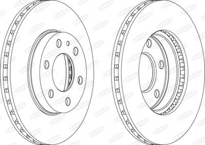 BCR314A BERAL Тормозной диск