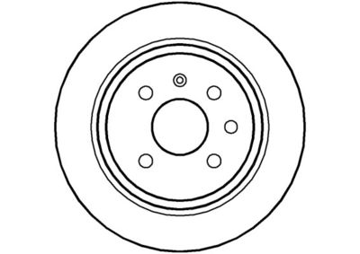 NBD444 NATIONAL Тормозной диск