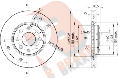 78RBD20920 R BRAKE Тормозной диск