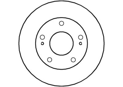 NBD646 NATIONAL Тормозной диск