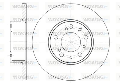 D633400 WOKING Тормозной диск