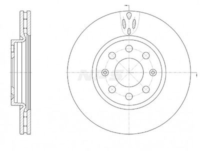 O330L05 NPS Тормозной диск