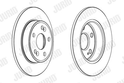 561597J JURID Тормозной диск