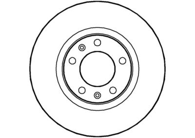 NBD396 NATIONAL Тормозной диск