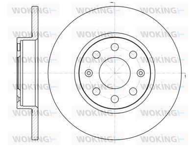 D6120900 WOKING Тормозной диск