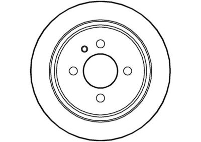 NBD105 NATIONAL Тормозной диск
