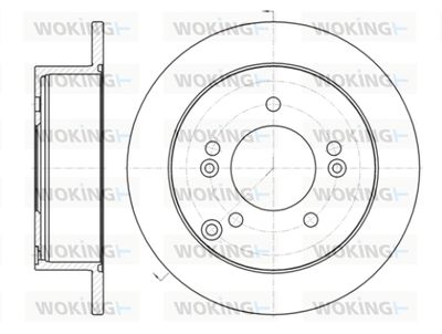 D6139900 WOKING Тормозной диск