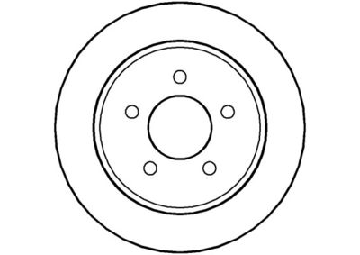 NBD889 NATIONAL Тормозной диск
