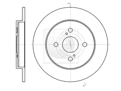 T331A51 NPS Тормозной диск