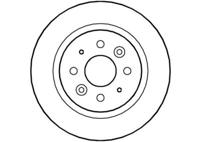 NBD1133 NATIONAL Тормозной диск