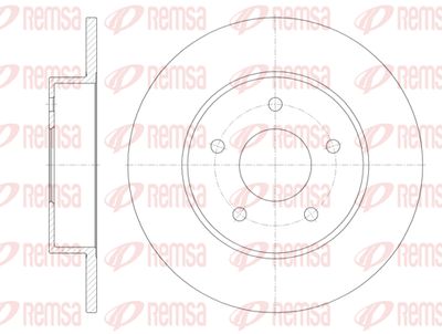 682000 REMSA Тормозной диск