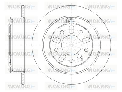 D692300 WOKING Тормозной диск