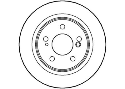 NBD359 NATIONAL Тормозной диск