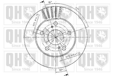 BDC4849 QUINTON HAZELL Тормозной диск