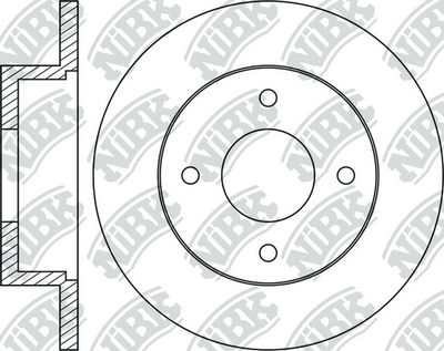 RN1041 NiBK Тормозной диск