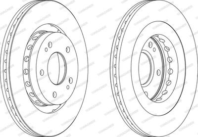 WGR16421 WAGNER Тормозной диск