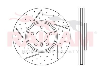 RD01585 RAICAM Тормозной диск