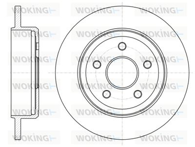 D6121100 WOKING Тормозной диск