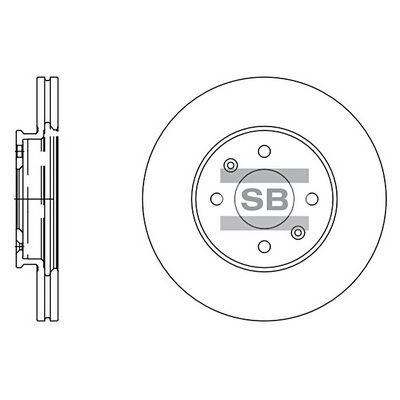 SD2039 Hi-Q Тормозной диск