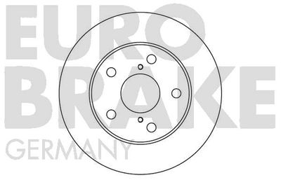 5815204555 EUROBRAKE Тормозной диск