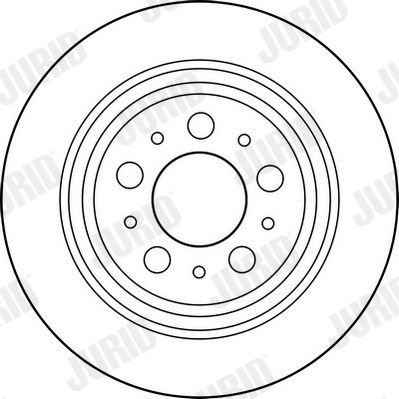 562174J JURID Тормозной диск