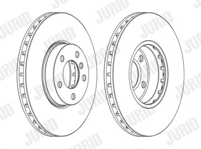 562691JC JURID Тормозной диск