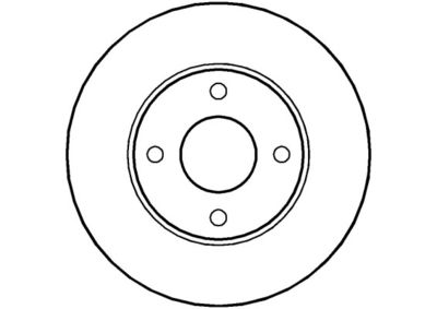 NBD313 NATIONAL Тормозной диск
