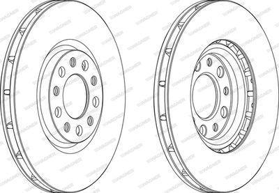 WGR14511 WAGNER Тормозной диск