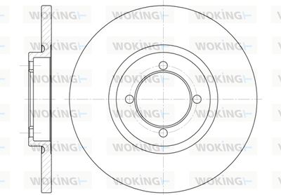 D609100 WOKING Тормозной диск