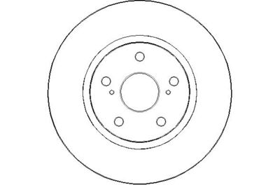 NBD1576 NATIONAL Тормозной диск