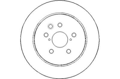 NBD1695 NATIONAL Тормозной диск