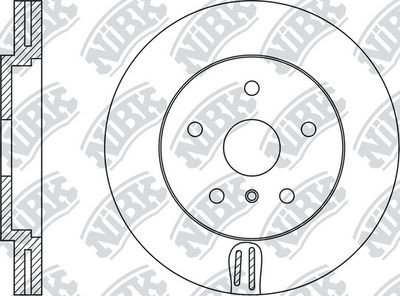 RN1428 NiBK Тормозной диск