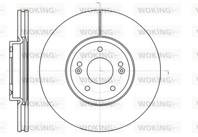 D6110210 WOKING Тормозной диск