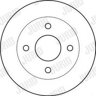 561355J JURID Тормозной диск