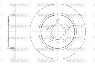 D6150300 WOKING Тормозной диск