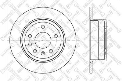 60203610SX STELLOX Тормозной диск