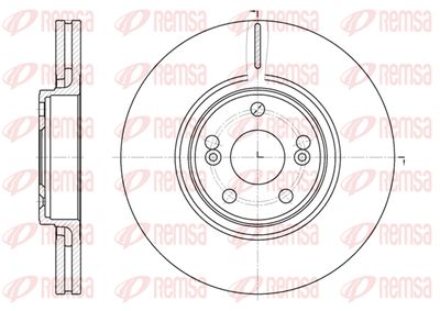 669410 REMSA Тормозной диск