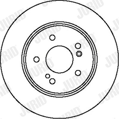 562098J JURID Тормозной диск