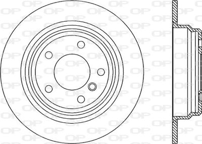 BDR175310 OPEN PARTS Тормозной диск