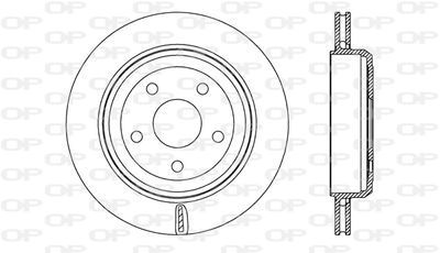 BDR271320 OPEN PARTS Тормозной диск