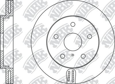 RN1423 NiBK Тормозной диск