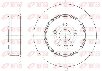 691500 REMSA Тормозной диск