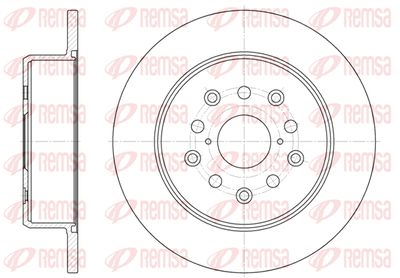 675200 REMSA Тормозной диск