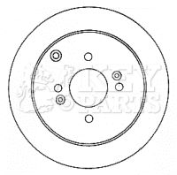 KBD4578 KEY PARTS Тормозной диск