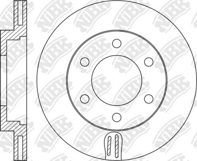 RN2084 NiBK Тормозной диск