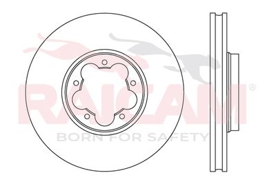 RD01578 RAICAM Тормозной диск