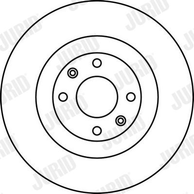 562221JC JURID Тормозной диск